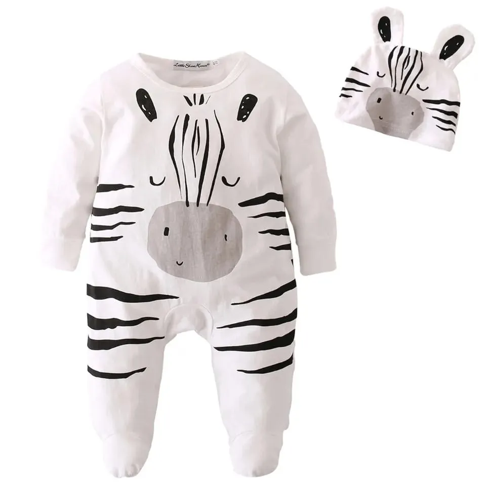 2pcs Newborn Baby Boys Clothes Set 0-3M