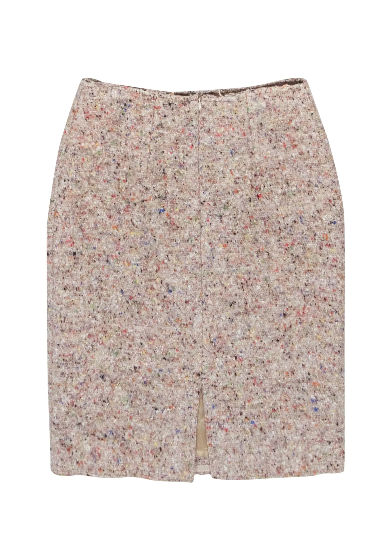 Acne Studios - Beige Multicolor Tweed Pencil Skirt Sz 4