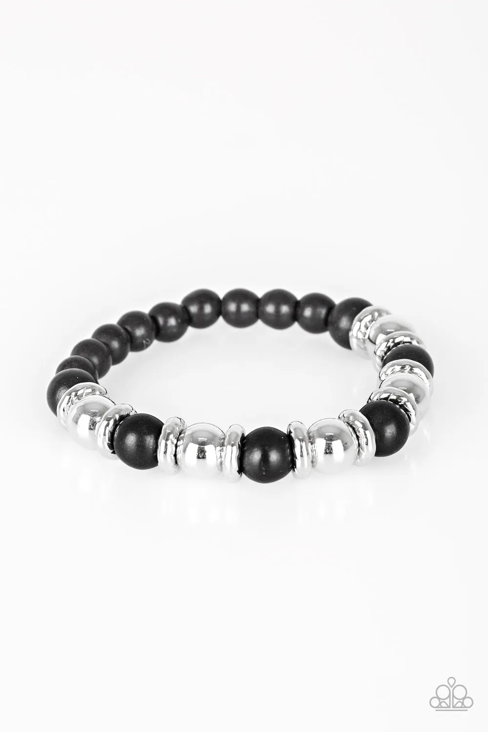 Across The Mesa Black Bracelet