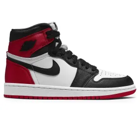 Air Jordan 1 Retro High Satin Black Toe (W)