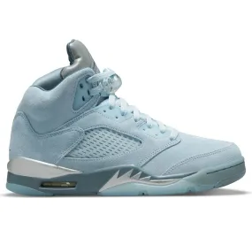 Air Jordan Women's 5 Retro "Bluebird"- Ice/Blue Graphite