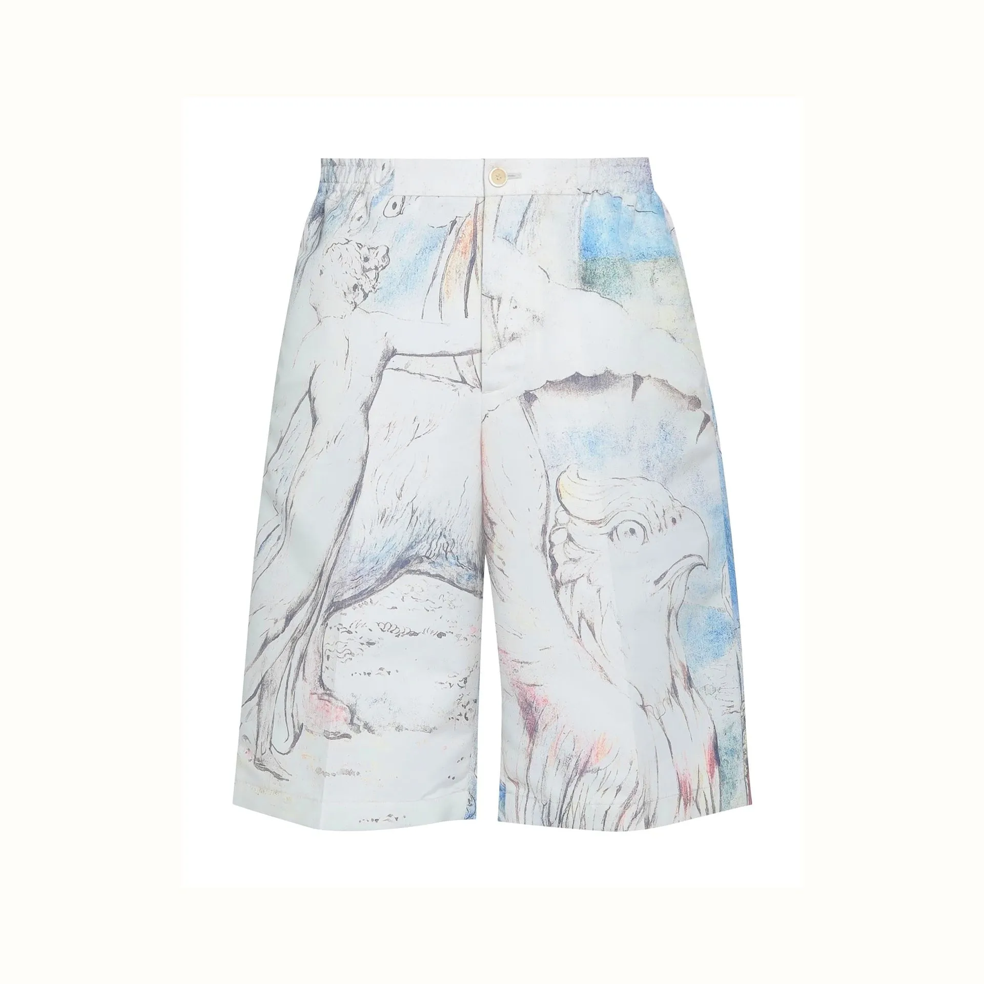 Alexander McQueen Pantaloncini William Blake Dante