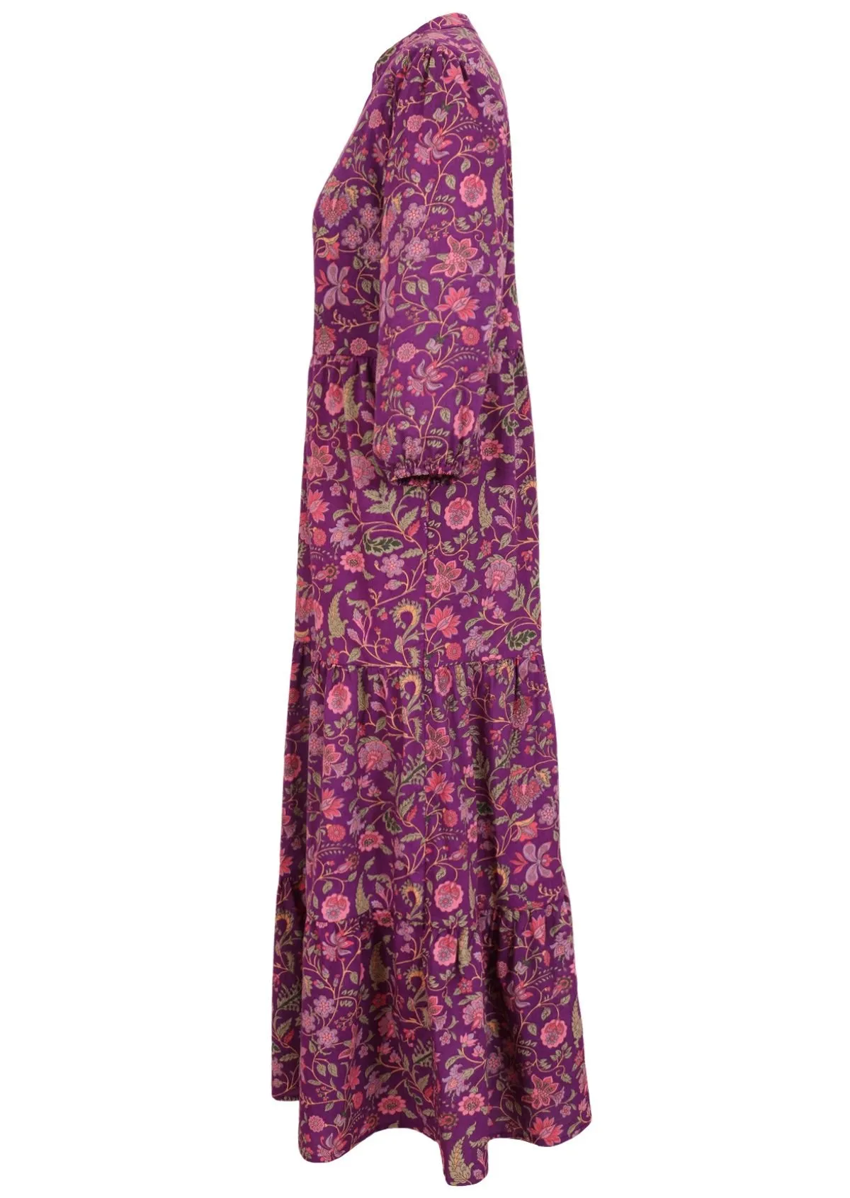 Amethyst Tiered Maxi Dress