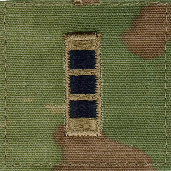 Army Rank Patch - SEW-ON - Chest