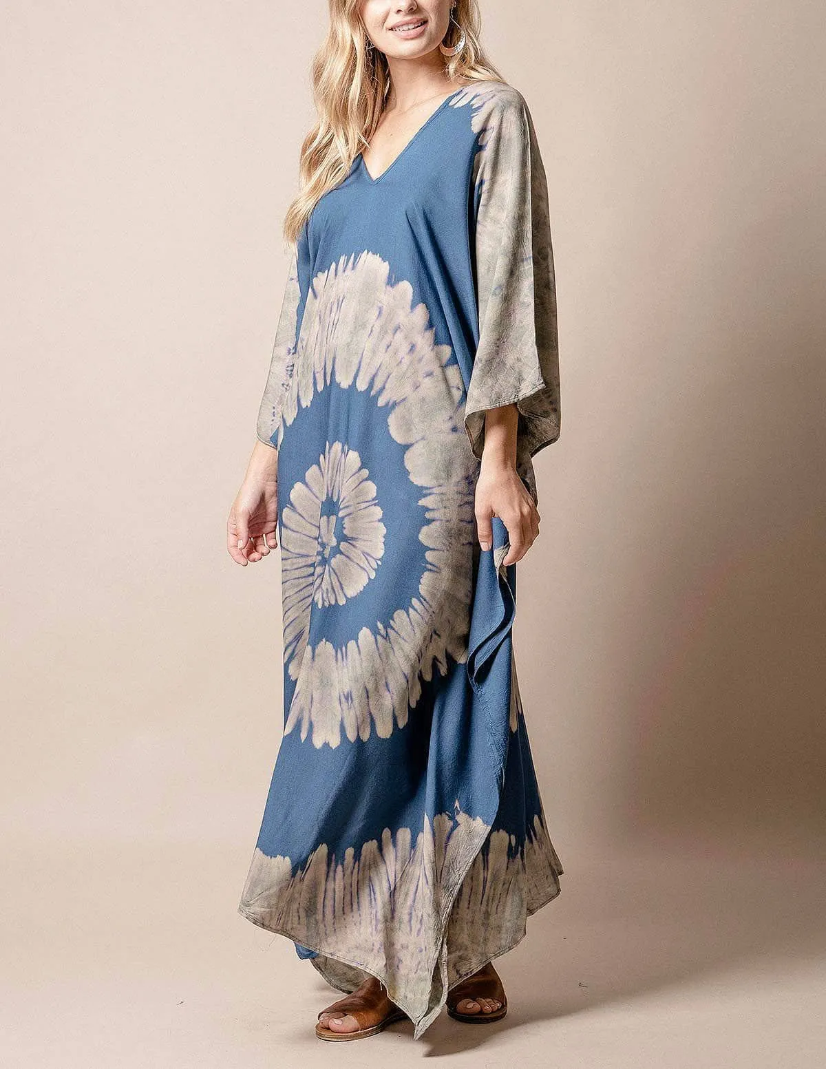 Aurora Tie-Dye Kaftan - As-Is-Clearance