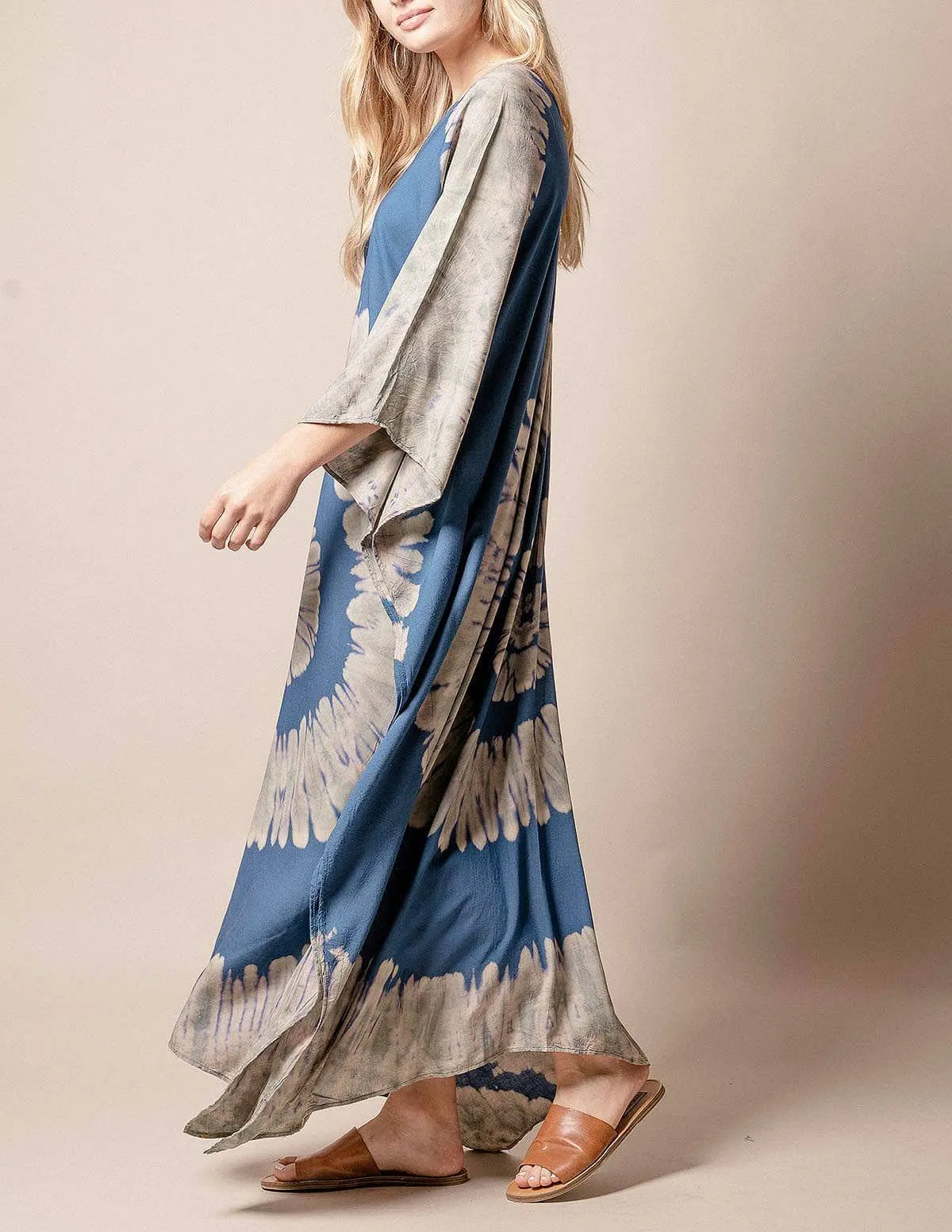 Aurora Tie-Dye Kaftan - As-Is-Clearance