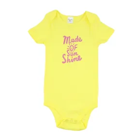 Children King Half Sleeves Romper - Made Of Sunshine