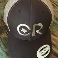 CR Ranchwear Brown Snap Back Hat