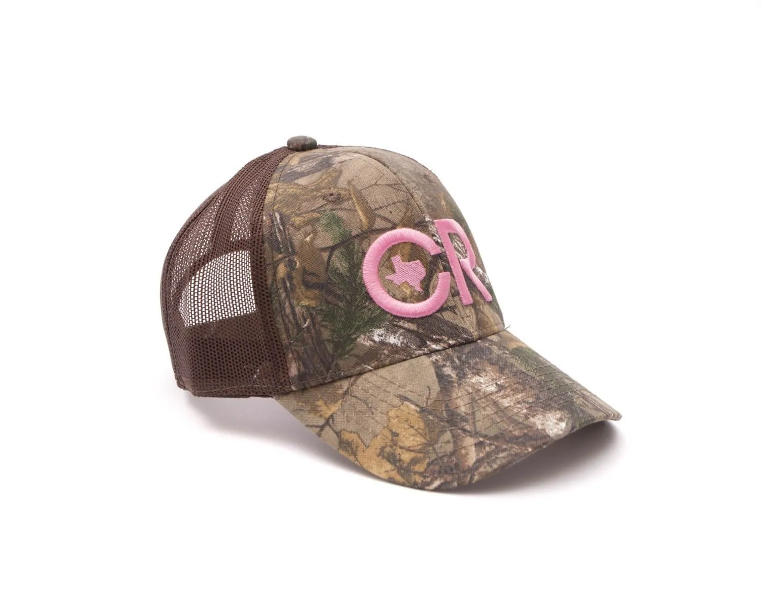 CR RanchWear Camo with Pink Hat