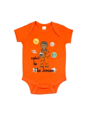 Explore like Mae Jemison Black History Baby Bodysuit