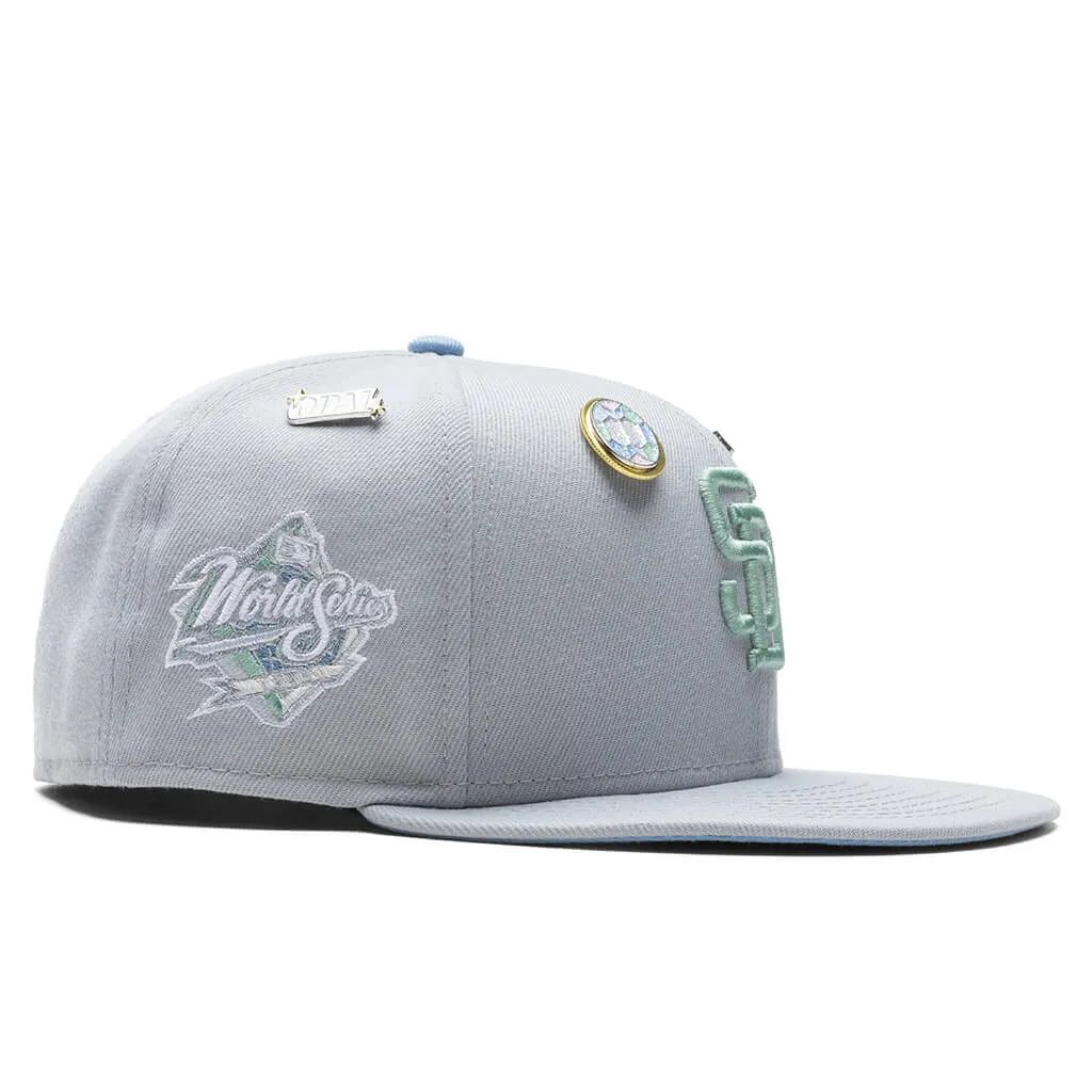 Feature x New Era 'Opal' 59FIFTY Fitted - San Diego Padres