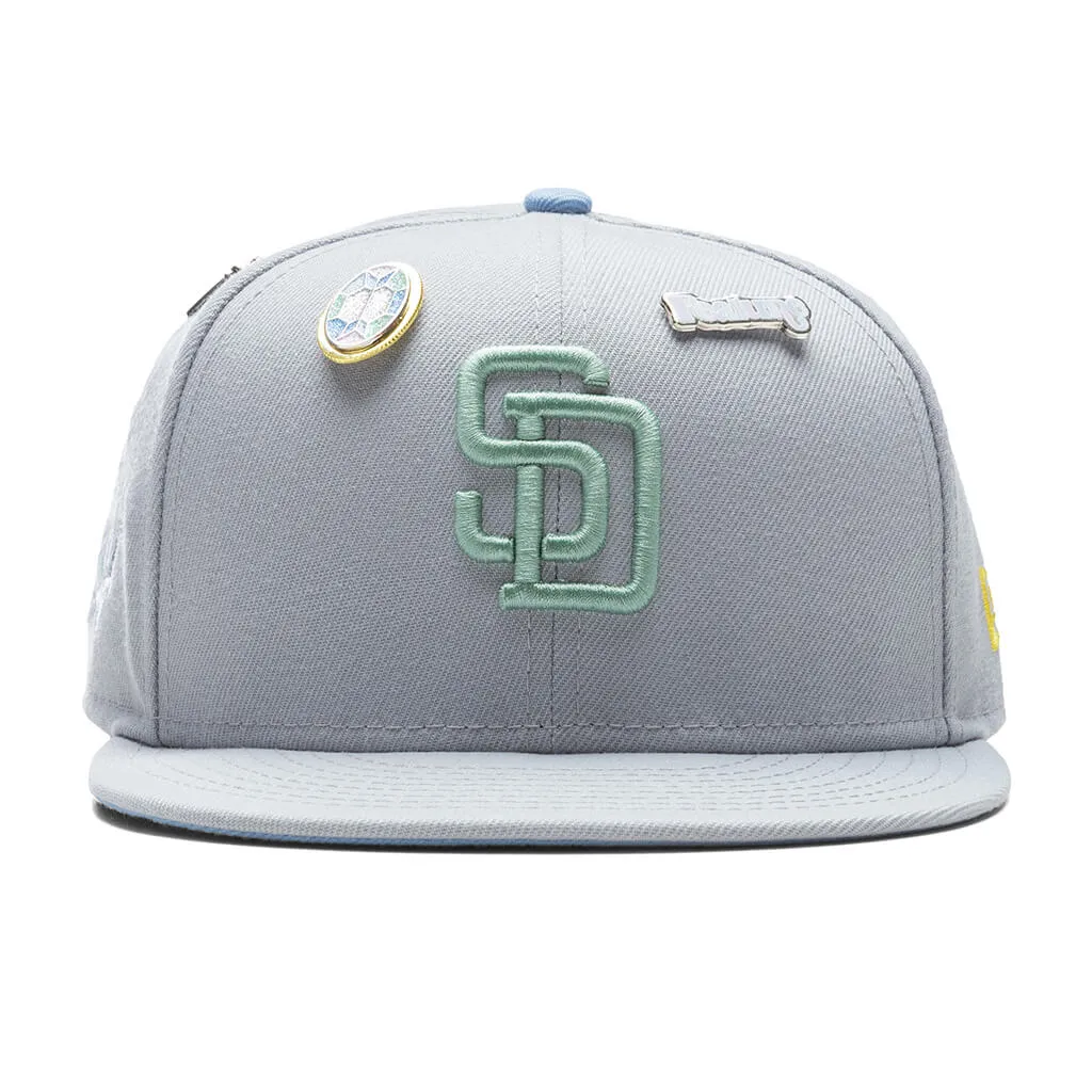 Feature x New Era 'Opal' 59FIFTY Fitted - San Diego Padres