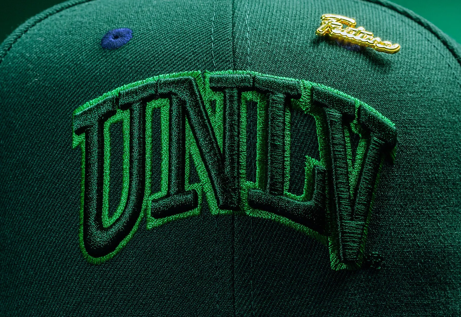 Feature x New Era "Timepiece" UNLV Rebels Fitted - Green/Royal