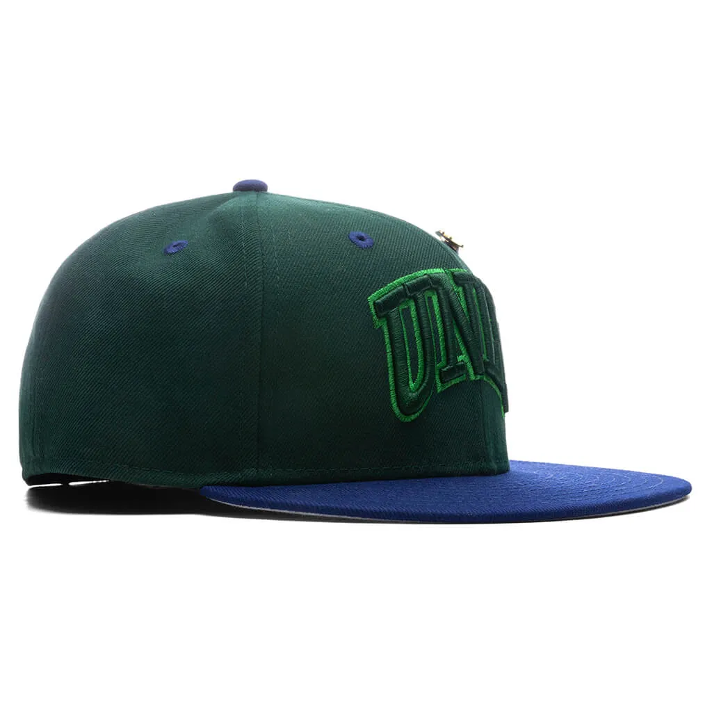 Feature x New Era "Timepiece" UNLV Rebels Fitted - Green/Royal