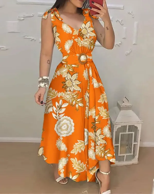 Floral Print  Dress