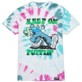 Keep On Puffin Tee Tie Dye