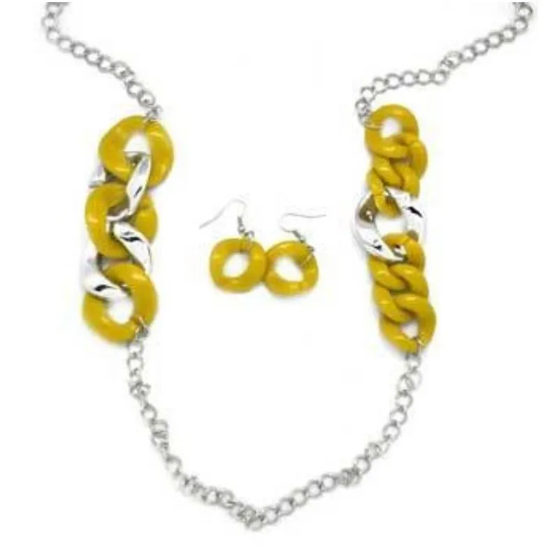 Making Dreams Come True Yellow Necklace