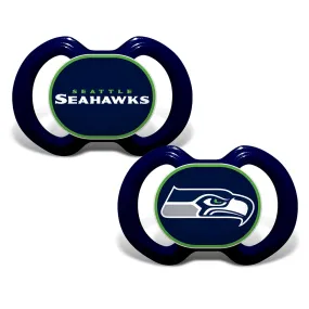 Master Pieces Seattle Seahawks 2 pack Binkie Set