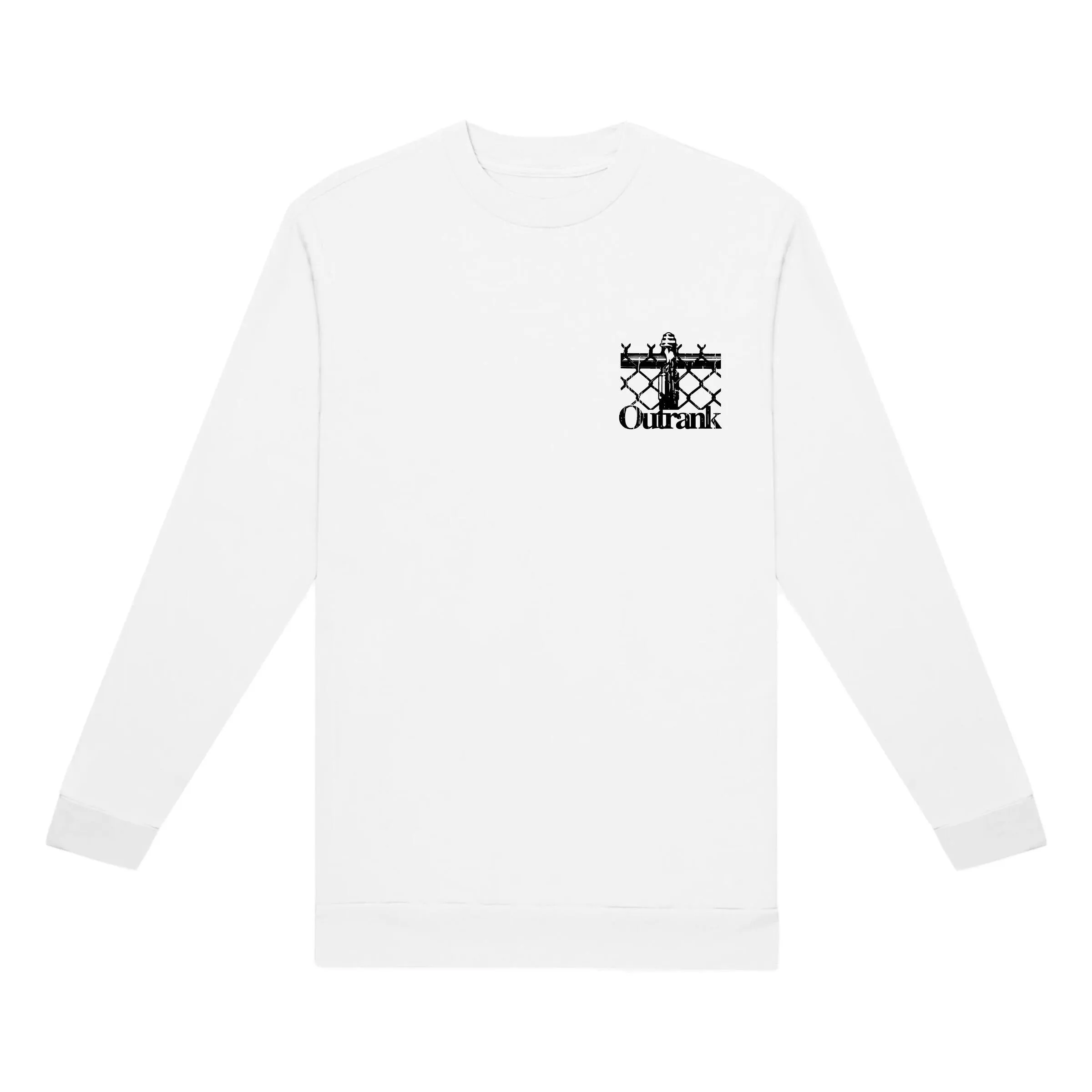 Outrank Let Nothing Hold You Back L/S Tee - White