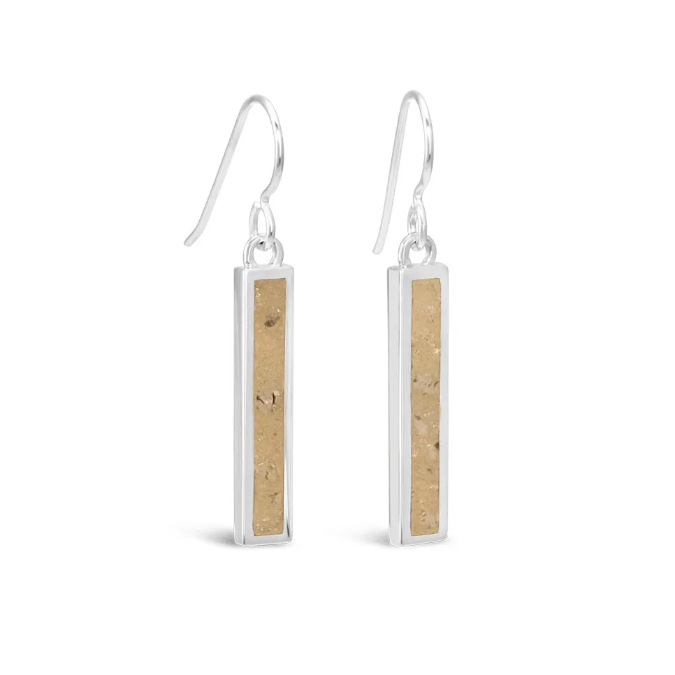 Petite Dune Bar Earrings