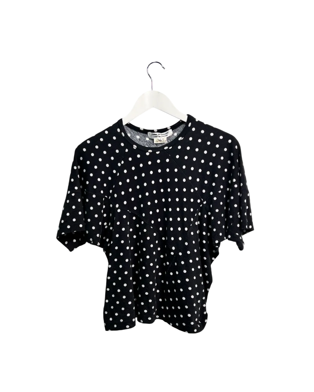 Size S - Comme des Garçons Black and White Spot T-shirt