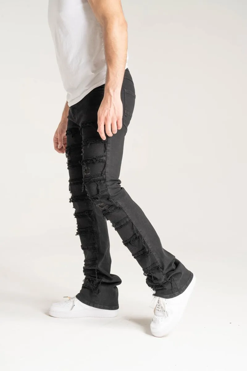 Spark Premium Stretch Stacked Jean (Jet Black)