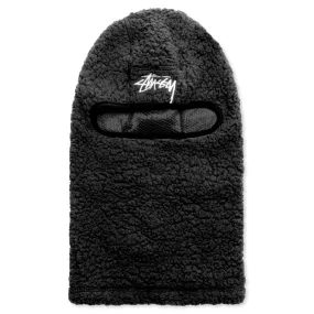 Stock Sherpa Balaclava - Black