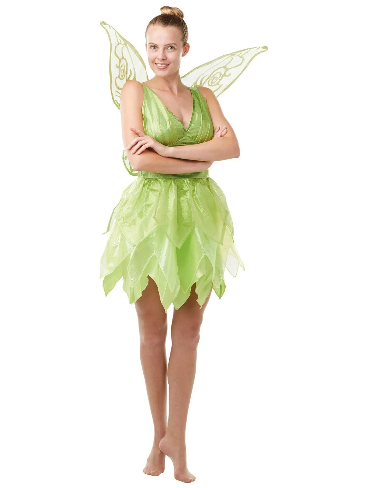 Tinker Bell Deluxe Costume for Adults - Disney Fairies