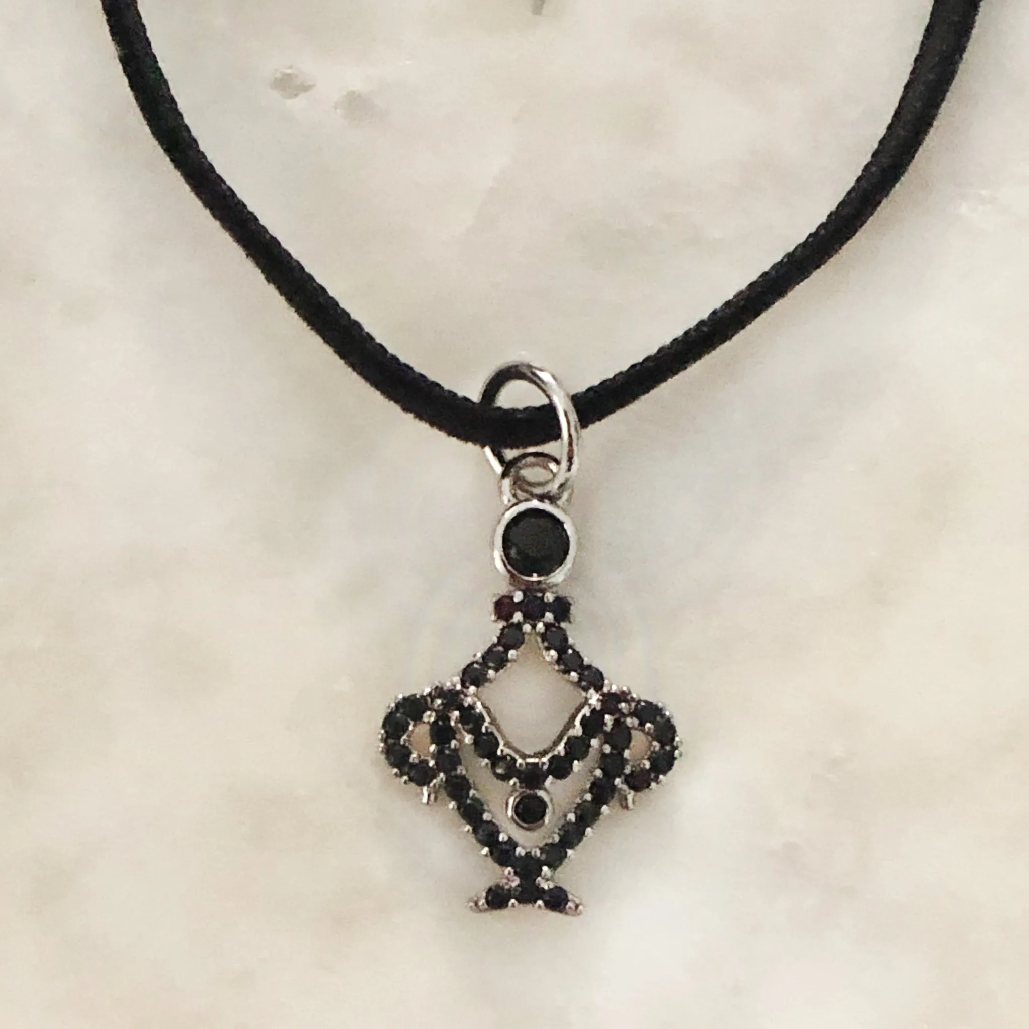 Victorian Urn Mourning Choker