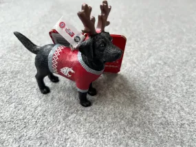 WSU Black Lab Ornament