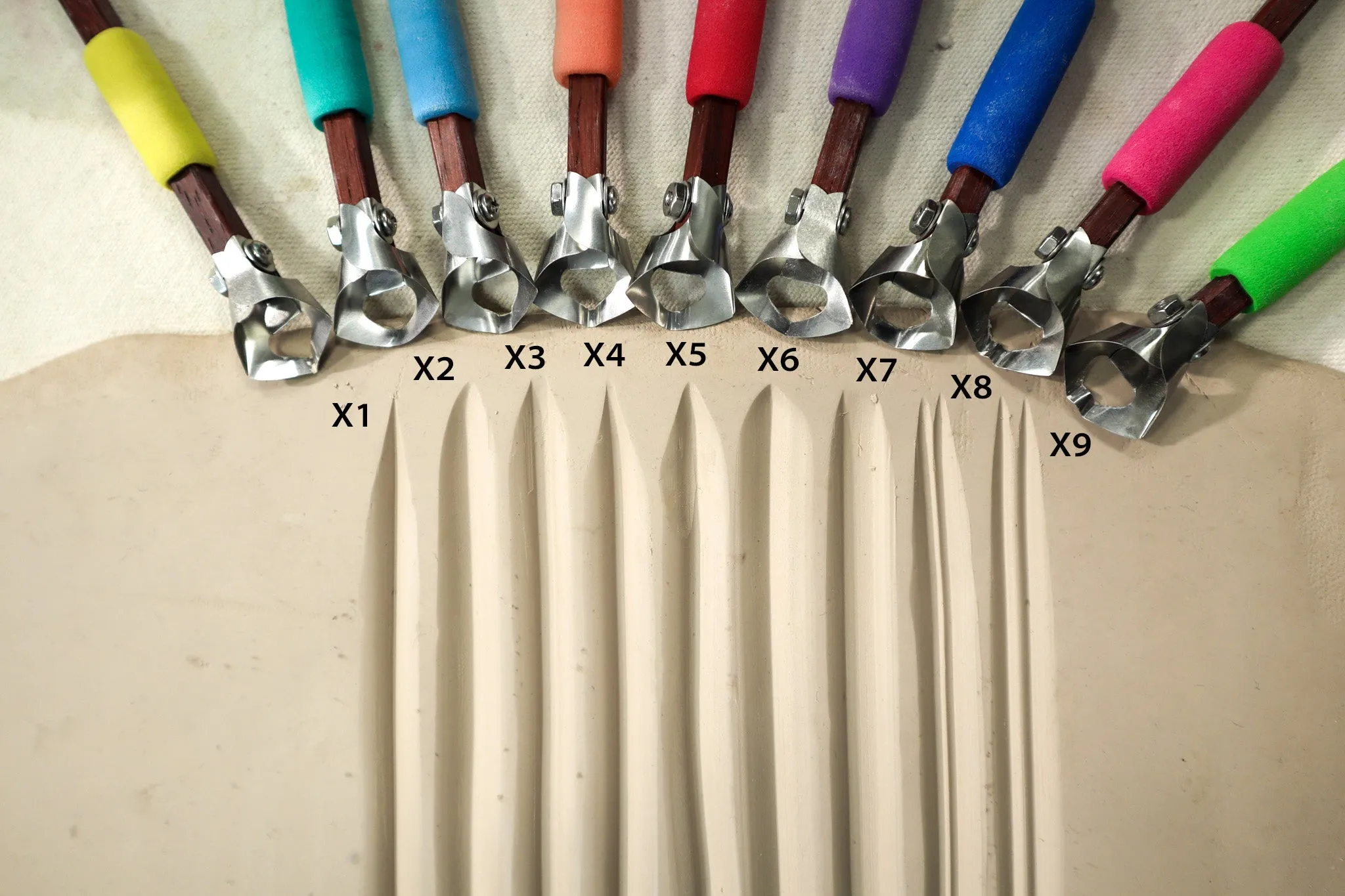 X9 Double V Fluting Tool